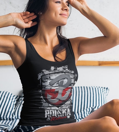 Damski tank-top POLSKA WALCZĄCA